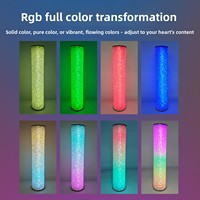 Lámpara de Pie LED RGB con Sincronización Musical, Control Remoto por Aplicación, Luz Ambiental para Sala de Estar, Dormitorio, Sala de Juegos, Decoración del Hogar, CE RoHS