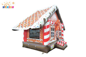 2025 location vente <span class=keywords><strong>pas</strong></span> <span class=keywords><strong>cher</strong></span> Mini grande maison de rebond-<span class=keywords><strong>château</strong></span> sautant <span class=keywords><strong>gonflable</strong></span> sur le thème de noël PVC maille bâche enfants - Product Image 6