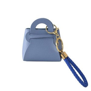 Porte-monnaie uni en cuir, porte-clés, petit sac, porte-monnaie mignon couleur bonbon, mini sac pendentif, porte-clés - Product Image 6