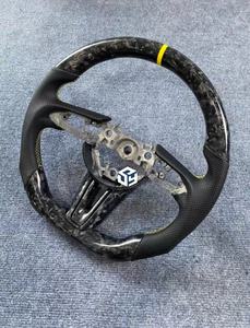 Volante Deportivo de Cuero y Alcántara para <span class=keywords><strong>Mazda</strong></span> <span class=keywords><strong>Speed</strong></span> 3, <span class=keywords><strong>Speed</strong></span> 6, MX5, <span class=keywords><strong>MX</strong></span>-<span class=keywords><strong>5</strong></span> Miata, con Luz LED, Indicador de RPM y Fibra de Carbono - Product Image 3