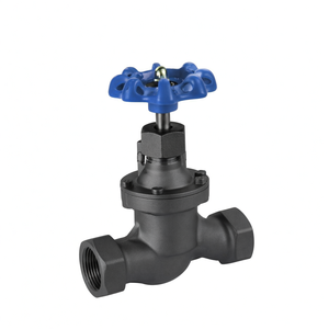 Vanne à boisseau sphérique manuelle COVNA B2Bclearance Sale pour vapeur BSPT en acier moulé fileté DIN PN16 UPVC laiton inoxydable - Product Image 1