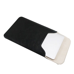 Hecho a mano impermeable de la PU de cuero bolsa <span class=keywords><strong>para</strong></span> 11,<span class=keywords><strong>6</strong></span> de 13,3 de <span class=keywords><strong>15</strong></span>,4 ordenador portátil caso manga - Product Image 4