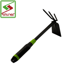 Ensemble d'outils <span class=keywords><strong>de</strong></span> jardin en alliage d'acier multifonctions avec manche en plastique - Product Image 2