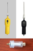 Pompe externe à air portable avec longue sonde, pompe à sonde alimentée par batterie pour détecteurs de gaz portables