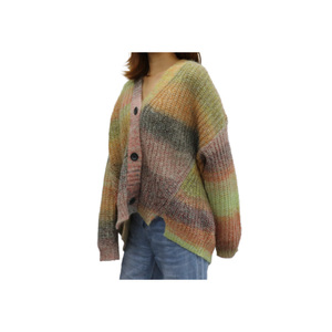 Cárdigans de punto de otoño e invierno para <span class=keywords><strong>mujer</strong></span>, abrigo de <span class=keywords><strong>manga</strong></span> larga a la moda, suéter de ala de murciélago, cárdigan de ganchillo para <span class=keywords><strong>mujer</strong></span> hermosa - Product Image 5