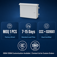Caja de Conexión a Red Fotovoltaica 380V IP65 con Protección Anti-Islandización y Anti-Robo para Proyectos Solares EPC, Certificación CCC
