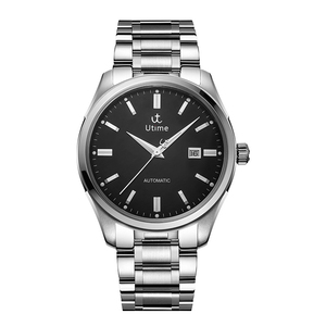 Reloj de Pulsera Automático para Hombre, Estilo Ejecutivo, Resistente al Agua, con Calendario Simple - Product Image 1