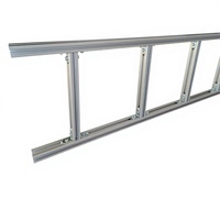 Prix d'usine – Chemin de câbles et échelle en alliage d'aluminium industriel de qualité marine avec revêtement anti-corrosion