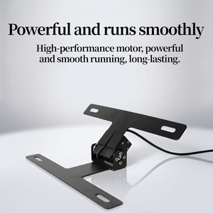 Support de <span class=keywords><strong>plaque</strong></span> d'immatriculation intelligent et réglable pour <span class=keywords><strong>moto</strong></span> 2026 avec commande électronique – Éliminateur de garde-boue - Product Image 4