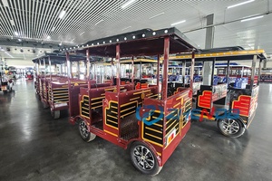 Large Capacity Trackless Amusement <b>Train</b> | Adult Entertainment Vehicle for Parks - Product Image 6