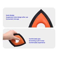 Grattoir OEM pour poils d'animaux de compagnie, outil de nettoyage de fourrure de chat, tapis, vêtements, canapé, voiture, brosse pour enlever les peluches des chiens