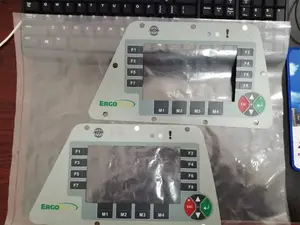 Asphalt Paver Main Console Control Panel Display Plus Film Sticker