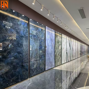 Dalle de <span class=keywords><strong>pierre</strong></span> frittée grand format 3200x1600mm, carrelage <span class=keywords><strong>en</strong></span> porcelaine de luxe à veinage marbré <span class=keywords><strong>pour</strong></span> usage résidentiel - Product Image 2