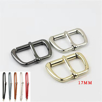 Boucle de ceinture en métal de haute qualité, 17mm, accessoires de ceinture, boucle à ardillon