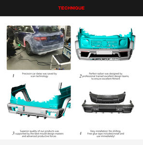 Kit carrosserie avant et arrière en fibre de carbone sèche W464 pour Mercedes Benz <span class=keywords><strong>G500</strong></span> G550 G55 G63 <span class=keywords><strong>AMG</strong></span> 2019-2020 - Product Image 6