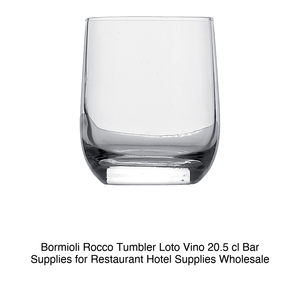 แก้วไวน์ลายดอกบัว 20.5 ซล. ยี่ห้อ Bormioli รุ่น Rocco สูง 8 ซม. เส้นผ่านศูนย์กลาง 6 ซม. - Product Image 2