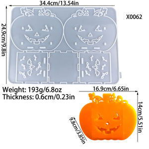 แม่พิมพ์เรซิ่นซิลิโคนทำมือ สำหรับงาน DIY สไตล์อินส์ ใช้ทำของตกแต่งและอุปกรณ์ทำเค้ก สำหรับงานเรซิ่นและงานปูนปลาสเตอร์ - Product Image 3