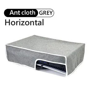 Housse anti-poussière pour console de jeu <span class=keywords><strong>PS5</strong></span>, étui de protection anti-rayures, étui de protection pour console P5 Slim, accessoires de jeu - Product Image 2