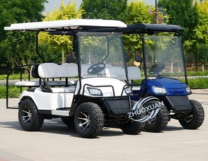 Carrito de Golf Eléctrico Especial para Campos de Golf, Diseño de Lujo 1+1 Plazas, Vehículo de Patrulla Todoterreno de 4 Ruedas para Exteriores - Product Image 6