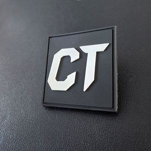 Custom 3D Soft Rubber PVC Silicone Embossed Patch Tag for Clothing <b>Transparent</b> PVC Patch Hat Rubber <b>Labels</b> velcro Personnalisé - Product Image 3