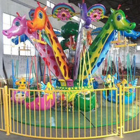 Manèges à chaises volantes certifiés CE, type divertissement principal pour enfants, spécialement conçus pour les parcs d'attractions.