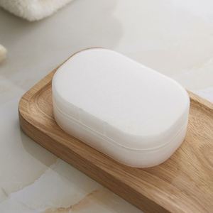 Handmade Creative Square Transparent Dish Aerobic Sponge Holders Absorbent Plastic Surface for Bathroom Face Soap - Product Image 5