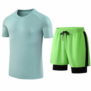 Ensembles de T-shirts Streetwear Personnalisés avec Logo en Matériaux Premium 2026 – Traje Manga Corta Grande Taille – Ensembles de T-shirts d'Été à Manches Courtes pour Hommes - Product Image 2