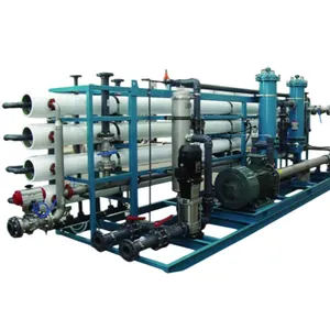 Sistema de desalinação de água potável, sistema de osmose reverso de energia solar para produção de água potável