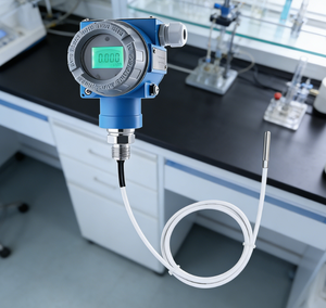 Transmetteur de température industriel Star Meter <span class=keywords><strong>CE</strong></span> certifié CWDZ21C de type split Pt100 avec affichage LED, HART, Modbus-RTU, résolution 0,1°C, IP68, OEM - Product Image 1
