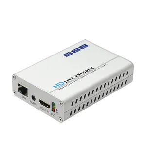 جهاز تشفير مباشر, H8118N 1080P H.264 H.265 NDI التشفير بث مباشر Mpeg4 HDMI التشفير دعم HTTP RTMP RTSP HLS UDP RTP