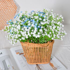 Fleurs artificielles Laixing Baby's Breath en caoutchouc souple, branche unique réaliste, pour décoration de mariage - Product Image 3