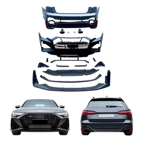 Kit de carrosserie RS6 pour Audi A6 2018-2019 : Nouveau pare-chocs avant et arrière avec calandre et feux antibrouillard, installation facile - Product Image 1