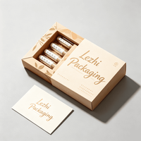 Caja de Embalaje de Cartón Blanco de Alta Calidad con Impresión de Logotipo Personalizado para Exhibición de Lápices y Bolígrafos
