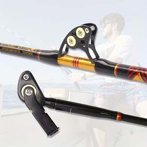 トップラインタックルスロージギングフィッシングポール高品質塩水ロッド重グラスファイバー釣りトローリングロッドビッグゲームフィッシング - Product Image 4