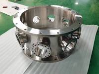 Tuyau à vide en acier inoxydable 304/316 soudé avec précision, avec bride KF ISO, usinage CNC personnalisé, pour laboratoire scientifique, industrie alimentaire