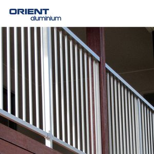 Nhà Máy Bán Hàng Trực Tiếp Bán Buôn Giá Hiện Đại Nhôm Lan can Nhôm Kính Lan can Nhôm Lan can Thiết Kế - Product Image 3