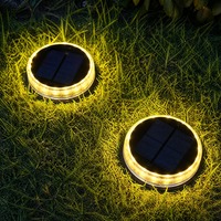 Lampes solaires d'extérieur pour allée, 17 LED, changement de couleur, lampes à piquet pour jardin, paysage, terrasse, cour