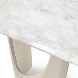 Tavolo da Pranzo di Lusso Italiano <span class=keywords><strong>in</strong></span> Marmo, Design Moderno, Ecologico, Fatto a Mano, Arredamento di Alta Gamma <span class=keywords><strong>in</strong></span> <span class=keywords><strong>Legno</strong></span> Massello per Villa e Casa - Product Image 4