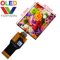 Topwin écran OLED 2.4 pouces 2.4 ''résolution 450X600 AM panneau d'affichage OLED Interface MIPI 2.4'' pouces montre intelligente