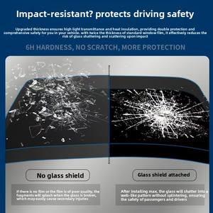 <span class=keywords><strong>Film</strong></span> de protection pour vitres de voiture en verre cristal noir TPU 6mil anti-rayures, anti-explosion, auto-cicatrisant - Product Image 3