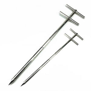 Muestreador de acero inoxidable, muestra de polvo, fertilizante, alimento, grano, sonda de cemento, muestreador de grano - Product Image 3