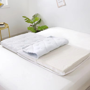 Colchón de Cuna de Algodón, Colchón de Espuma Viscoelástica Premium, Soporte Firme para Bebés, Funda Impermeable y Lavable, Colchón para Niños - Product Image 3