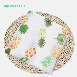 Doux écologique 70% bambou 30% coton bébé swaddle wrap couverture ensemble - Product Image 6