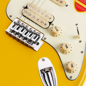 <span class=keywords><strong>Guitarra</strong></span> Eléctrica D-120 EARTHGRACE, Nuevo Estilo Multicolor, 22 Trastes, Acabado Brillante en Cuerpo de Tilo Blanco <span class=keywords><strong>Vintage</strong></span>, con Pickguard - Product Image 4