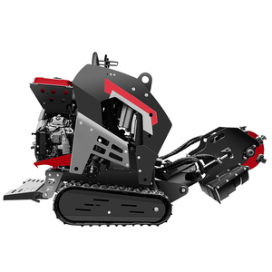 DORITE 20hp 27hp Máquina amoladora hidráulica personalizada Crawler Trituradoras <span class=keywords><strong>De</strong></span> Tocones 12 dientes Gas Remote Stump Grinder - Product Image 1