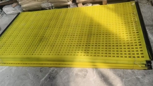 उच्च पहनने के प्रतिरोध पॉलीयूरेथेन स्क्रीन शेकर सीव फ्लिप प्रवाह पहनते हैं प्रतिरोधी नई कंपन स्क्रीनिंग - Product Image 2