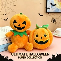 Peluche de Calabaza de Halloween, Muñeco de Peluche Jack O'Lantern de Algodón PP, Decoración para el Hogar, Fiestas, Sofá, Regalo Kawaii, Diseño Personalizado, 20 cm
