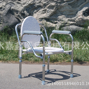 Jiaxin Stainless Steel Commode Chair Foldable Toilet Chair For <b>Elderly</b> And Pregnant Women Sturdy Durable - Product Image 5