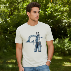 T-Shirt Unisex 210GSM 100% Cotone, Casual con Stampa DTF, Traspirante e Resistente, Maglietta da Uomo - Product Image 3