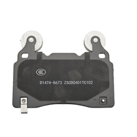 Plaquettes de frein robustes D1474 pour 2013-2014 pour Cadill/ac Chevr/olet prix de gros plaquettes de frein d'approvisionnement d'usine